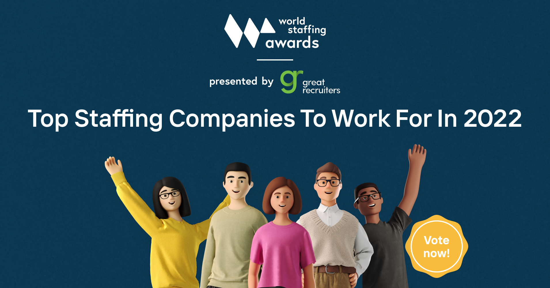 Best Staffing Companies to work for 2022 World Staffing Award